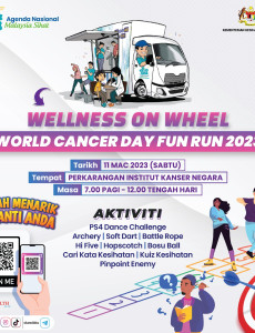 Wellness on Wheels @ World Cancer Day Fun Run 2023